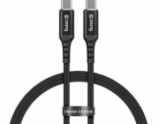 Crong USB-C – USB-C kabel 1,5 m černý (CRG-AL15USCC-BLK)