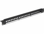 Delta Patch panel 24x slot keystone (PP-24/FX/C1)