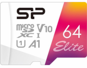 Karta Silicon Power Elite MicroSDXC 64 GB Class 10 UHS-I/U1 A1 V10 (SP064GBSTXBV1V20SP)