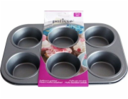 Patisse Forma na muffiny 6 ks 27 cm Stříbrná Univerzální top