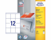 Avery Zweckform ETYK.ZF 3661 70X67,7MM 100 listů. ŠTÍTEK – 3661