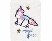 Starpak NOTES PLUSZ A5 UNICORN SPACE STK PB 6/36