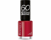 Rimmel 60 Seconds Super Shine lak na nehty 8ml 315 Queen Of Tarts