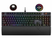 ASUS klávesnice ROG STRIX SCOPE II, mechanická, drátová, ROG RX RED / PBT, US