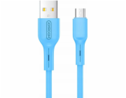 Joyroom USB kabel JOYROOM CABLE BAREVNÝ MICRO 1M MODRÁ, S-M357S