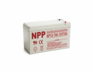 Baterie NPP, 12V 7Ah, NP12-7Ah