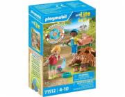 PLAYMOBIL 71512 City Life Péče o ježčí rodinku, stavebnice