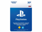 PlayStation Live Cards 20 EUR Hang pro SK PS Store