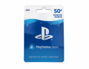 PlayStation Live Cards 50 EUR Hang pro SK PS Store