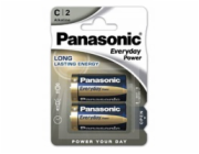 Panasonic Alkalická baterie LR14EPS/2BP Everyday Power (Blistr 2 ks)