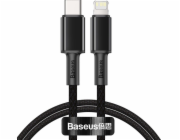 Baseus USB-C – Lightning USB kabel 1 m černý (CATLGD-01)