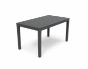 Venkovní stůl PROGARDEN SUMATRA 01790, šedý, 138×80×72 cm
