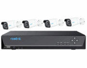 Reolink NVS8-8MB4 set videorekordér a 4ks IP kamera P330, 8x PoE, včetně 2TB HDD ( max. 2x 6TB ), VGA, HDMI, IP kamery 8