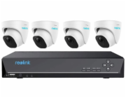 Reolink NVS8-8MD4 set videorekordér a 4ks IP kamera P334, 8x PoE, včetně 2TB HDD ( max. 2x 6TB ), VGA, HDMI, IP kamery 8