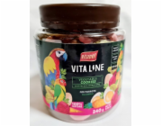 Vitapol Vitline zeleninové sušenky pro papoušky, nádobu, 240 g