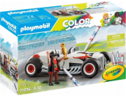 PLAYMOBIL 71376 Barevné závodní auto, stavebnice