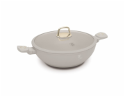 Pánev WOK s titanovým povrchem a poklicí 30 cm Sahara Collection BH-8065