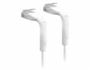 UBNT U-Cable-Patch-RJ45, UniFi Ethernet Patch kabel, 0,1m, Cat6, bílý