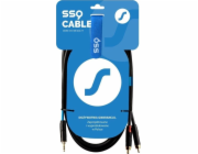 SSQ MiJRCA1 - kabelový mini stereo jack - 2x RCA 1 metr