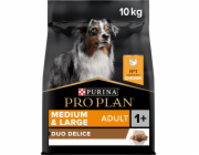 PURINA Pro Plan Duo Delice Medium&Large Adult - suché krmivo pro psy - 10 kg