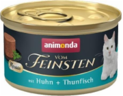 ANIMONDA Vom Feinsten Mousse Chicken and Tuna - mokré krmivo pro kočky - 85 g