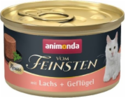 ANIMONDA Vom Feinsten Mousse Losos and Drůbež - mokré krmivo pro kočky - 85 g