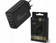 Extralink Smart Life Rychlá nabíječka 100W GaN | Nabíječka | 3x USB-C USB-A CHARESL01