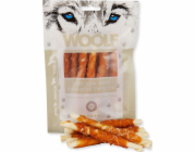 WOOLF Chicken Rawhide Twister - pamlsek pro psy - 100 g