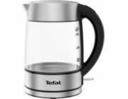 TEFAL | Rychlovarná konvice | KI772D | Elektrický | 2400 W | 1,7 l | Sklo | 360° otočná základna | Nerezová ocel/černá