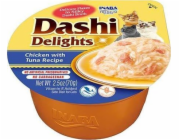 INABA Dashi Delights kuřecí bujón z tuňáka - kočičí pamlsek - 70g