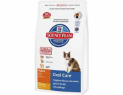 HILL S SP Adult Oral Care Chicken - suché krmivo pro kočky - 1,5kg