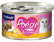 VITAKRAFT POESIE mousse chicken - vlhké krmivo pro kočky - 85 g