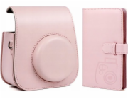 LoveInstant Bag Set 2v1 Fuji Instax Mini 11 Case + Album Pink