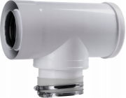 Spiroflex 60/100-80/125 Adaptervst (TEE) WHITE