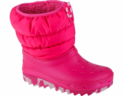 Crocs Crocs Classic Neo Puff Boot Dětské 207684-6X0 Růžové 34/35