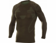 Brubeck LS14210 Pánská mikina RANGER PROTECT khaki XXXL