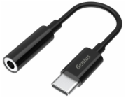 GENIUS ACC-C100 redukce z 3,5mm audio jack na USB-C, černá