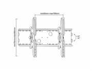 Maclean MC-521 B TV Wall Mount Bracket LCD LED Plasma 32  - 63