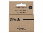 Actis KH-303BKR inkoust pro tiskárny HP, náhradní inkoust HP 303XL T6N04AE; Premium; 20 ml; 600 stran; černý