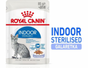 ROYAL CANIN FHN Indoor jelly - vlhké krmivo pro dospělé kočky - 12x85g