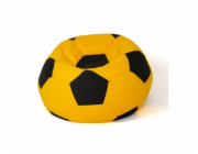 Fotbalová taška Sako pouffe žluto-černá XXL 140 cm