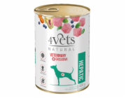 4VETS Natural Hepatic Dog  - vlhké krmivo pro psy - 400 g