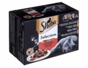 Sheba Selection in Sauce Šťavnaté příchutě 12 x 85 g