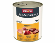 ANIMONDA GranCarno Adult s krůtou - mokré krmivo pro psy - 800g