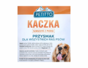 PETITTO Kebab z kachních prsou - pamlsek pro psy - 500 g