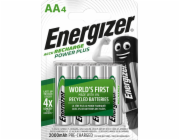 Energizer Nabíjecí baterie - AA / HR6 - 2000mAh POWER PLUS, 4 ks