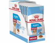 ROYAL CANIN SHN Medium Puppy v omáčce - vlhké krmivo pro štěňata - 10x140g