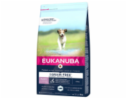 EUKANUBA Grain Free Puppy Small/Medium Breed Ocean Fish - suché krmivo pro psy - 3 kg