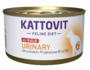 KATTOVIT Feline Diet Urinary Veal - mokré krmivo pro kočky - 85g