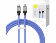 Rychlonabíjecí kabel Baseus USB-C do Coolplay Series 1 m, 20 W (fialový)